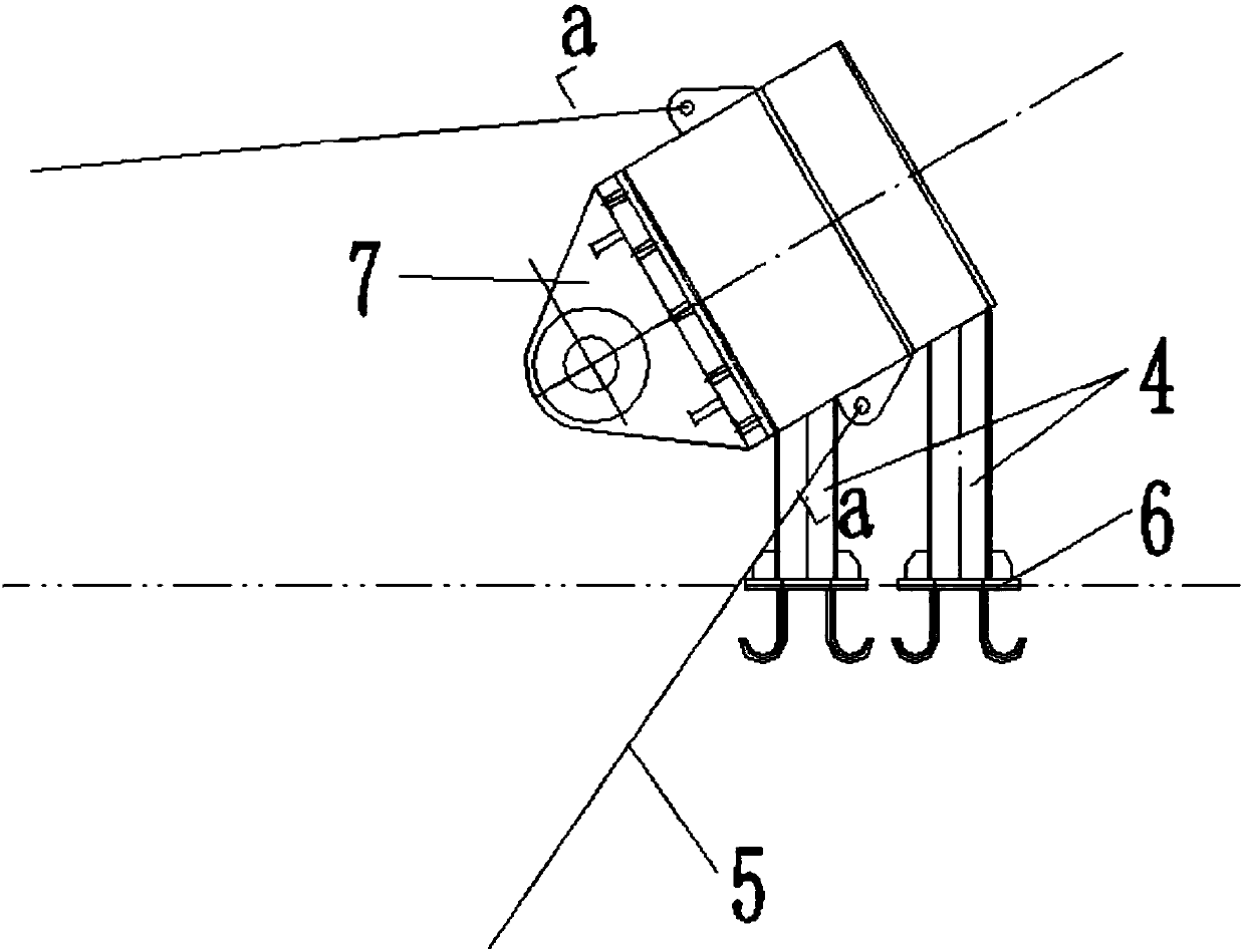 Assembly type structure with concrete-filled-steel-tubular radial gate support and pier