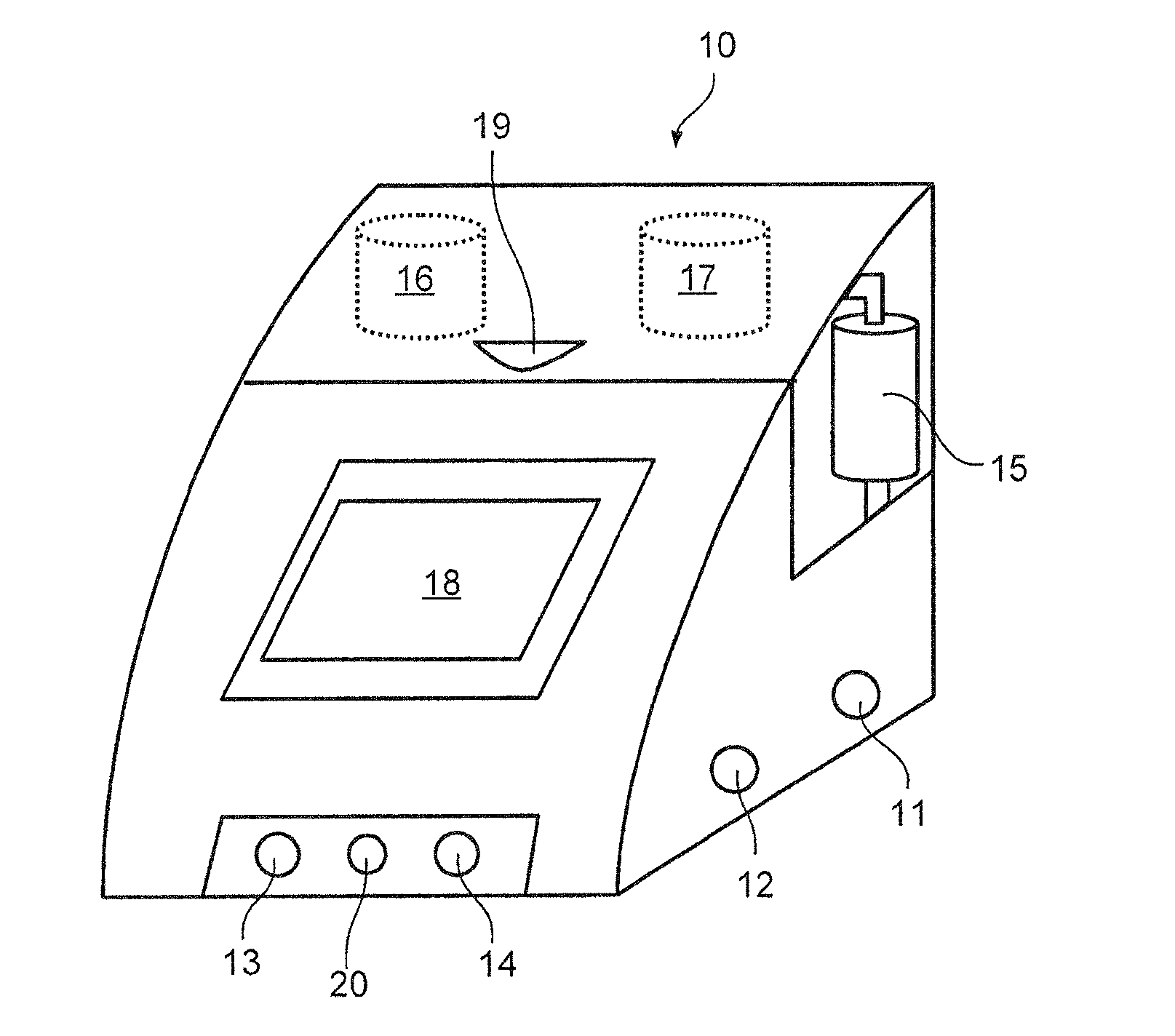 Method and apparatus for disinfection of a temperature control device for human body temperature control during extracorporeal circulation