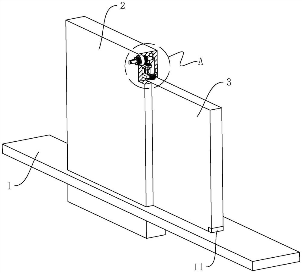 Simple grinding machine and protective cover mechanism thereof