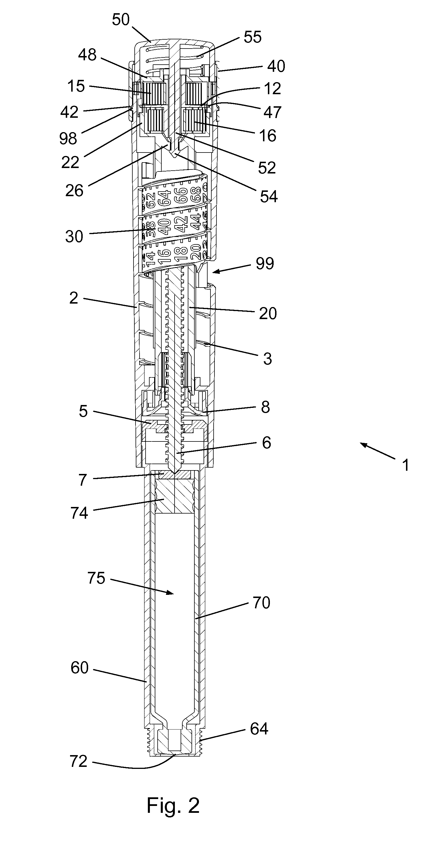 Drug Delivery Device with Compact Power Unit