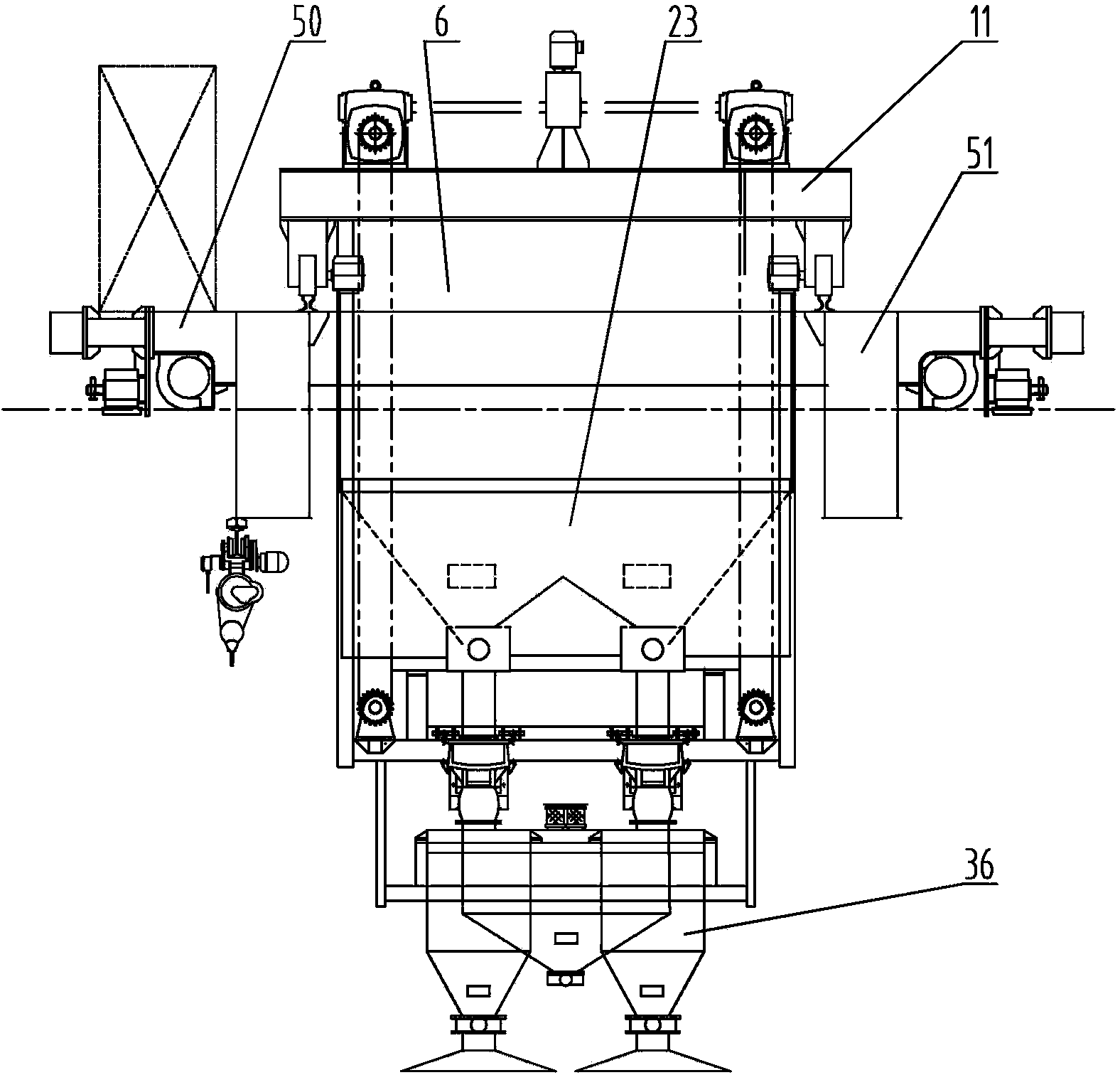 Magnesium-smelting operation unit