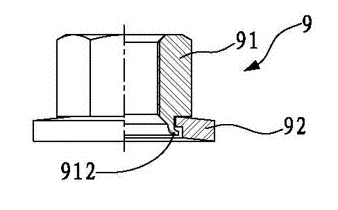 Process and special device for integrally forming convex navel nut for riveting by using wire rods