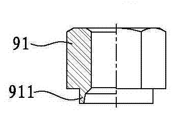 Process and special device for integrally forming convex navel nut for riveting by using wire rods