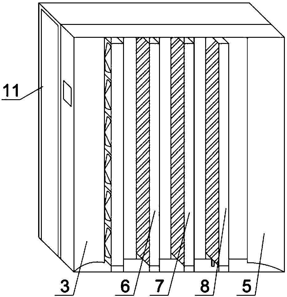 A method of heat dissipation and cooling for high heat density cabinets in data centers