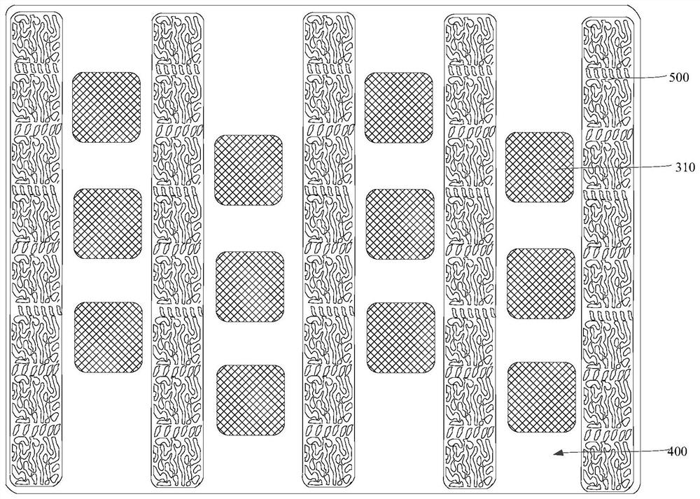 Display screen, display device and preparation method of display screen