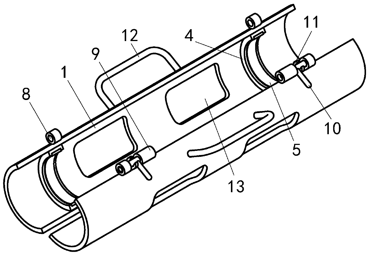 Protection device for sealing working face of petroleum downhole tool