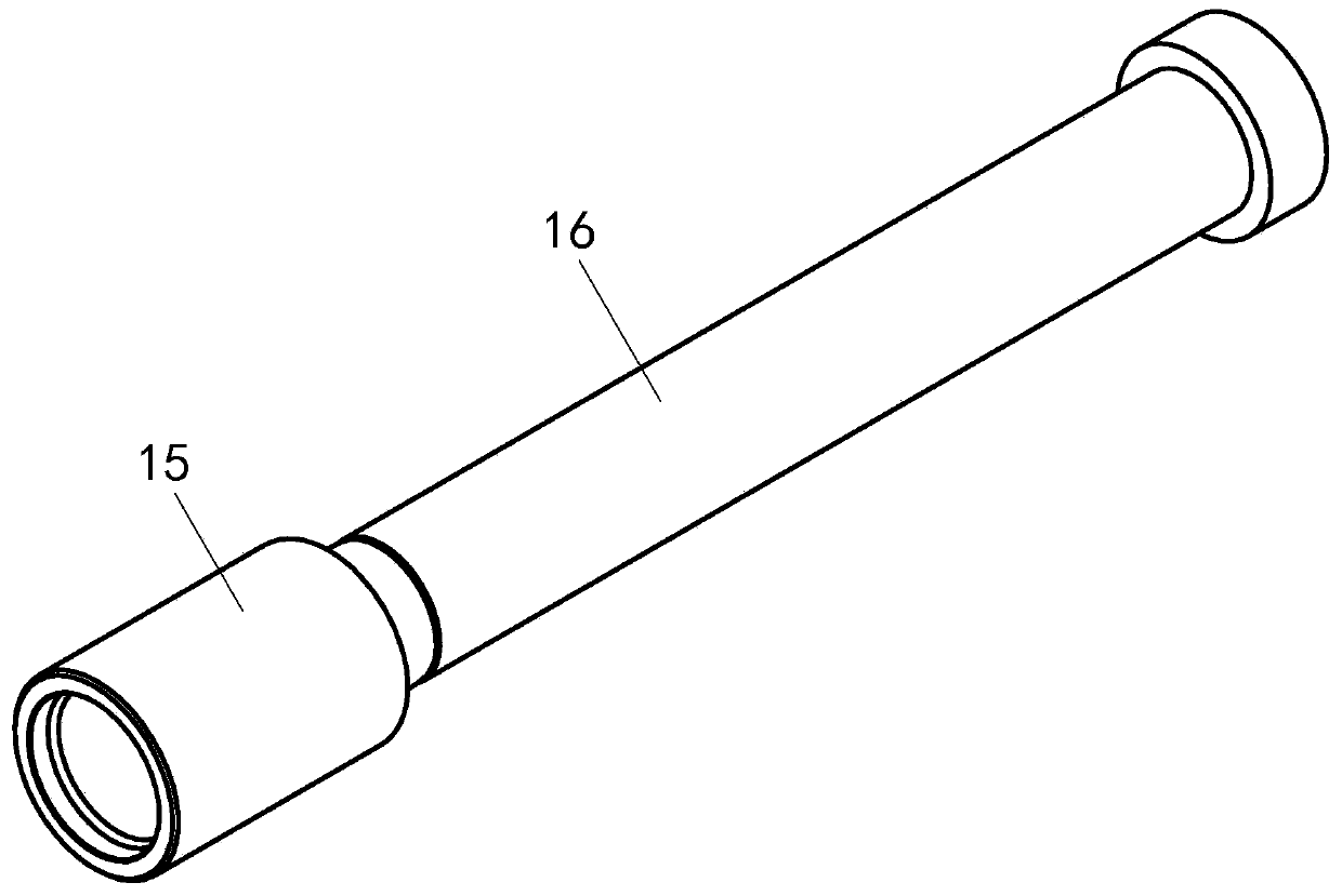 Protection device for sealing working face of petroleum downhole tool