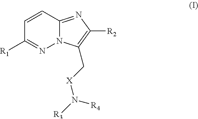 Imidazo[1,2-b]pyridazines, processes, uses, intermediates and compositions