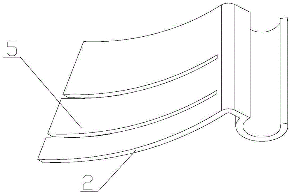 Gas film face seal structure for cantilever-type foils