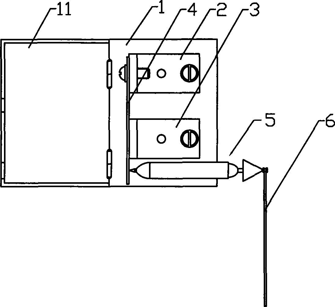 Pulling switch for electric power