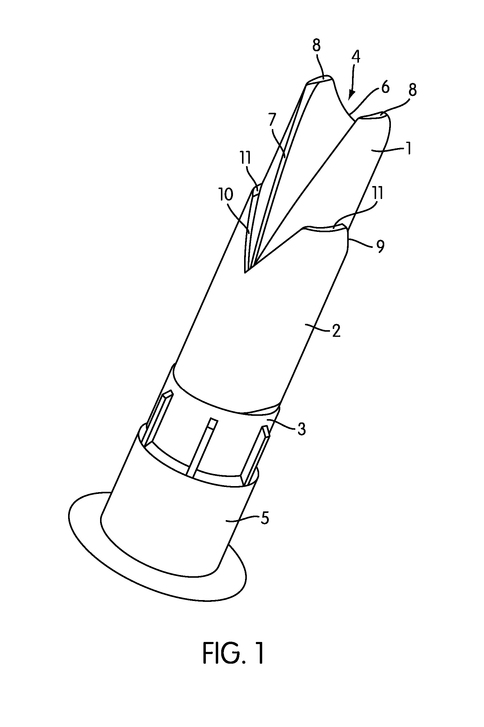 Nozzle for the discharge of a flowable substance