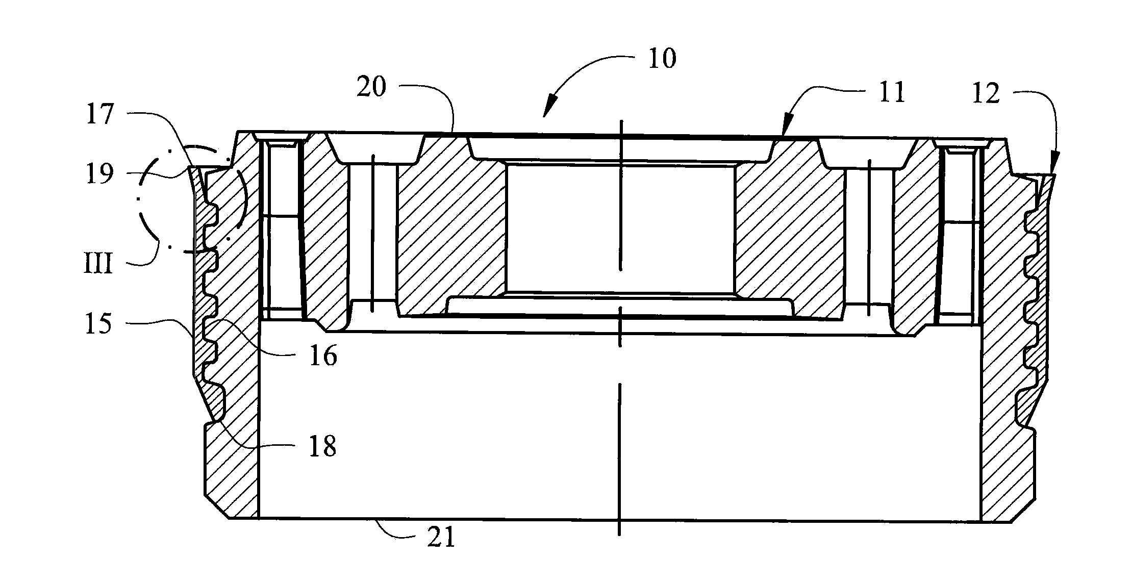 Piston for a piston-cylinder arrangement and production method