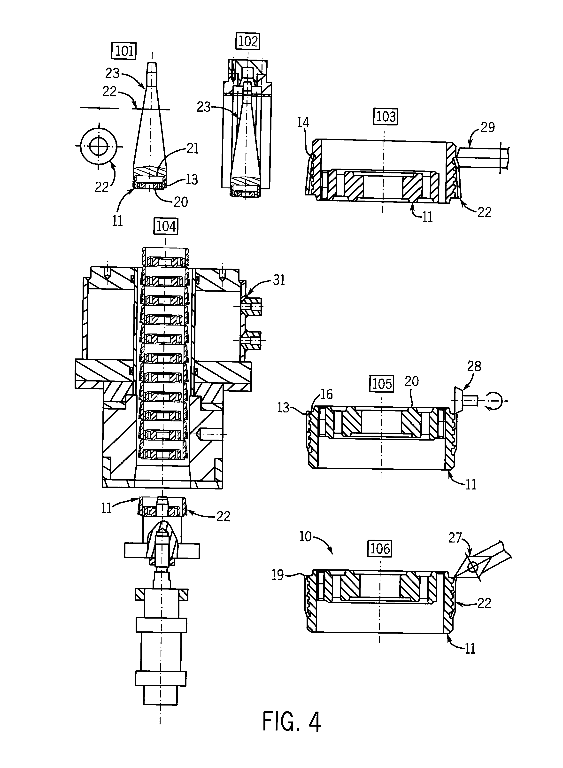 Piston for a piston-cylinder arrangement and production method