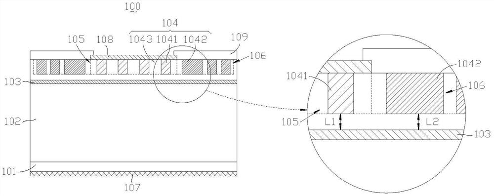 Silicon carbide Schottky diode and preparation method thereof