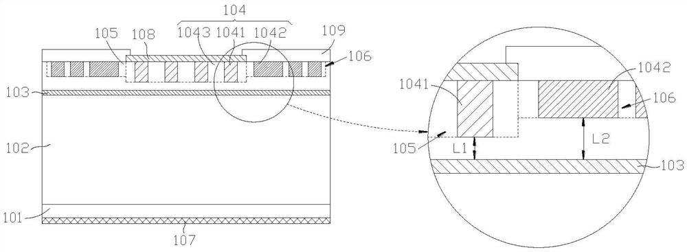 Silicon carbide Schottky diode and preparation method thereof