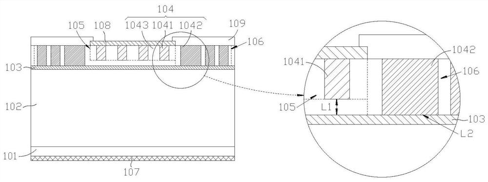 Silicon carbide Schottky diode and preparation method thereof