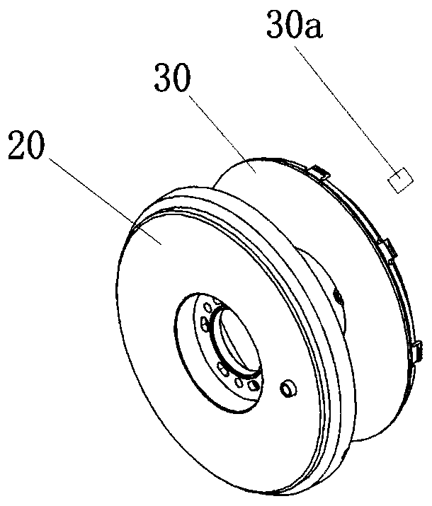 Torque sensor assembly applied to hybrid engine