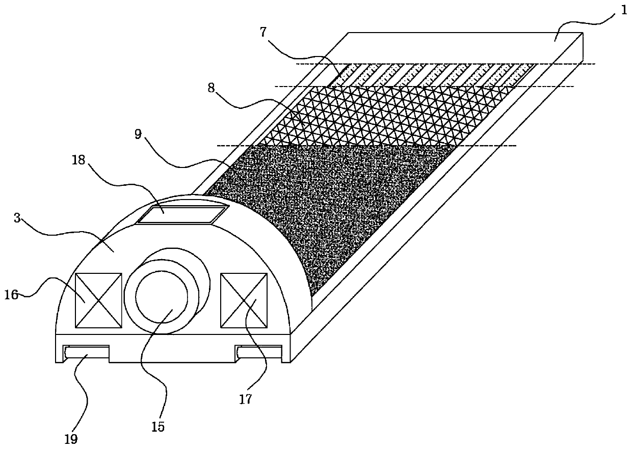 Warm-keeping protection device for large-area burn patient