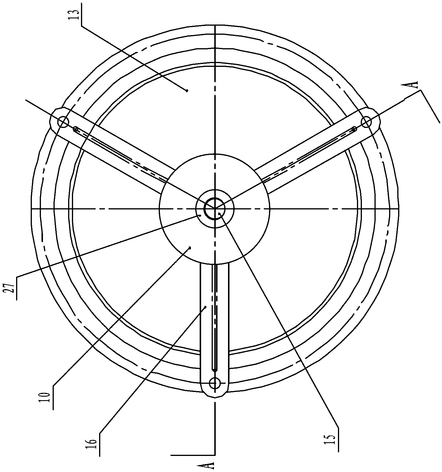 Automatic opening and closing pressure-relief anti-explosion safety valve for pipeline system