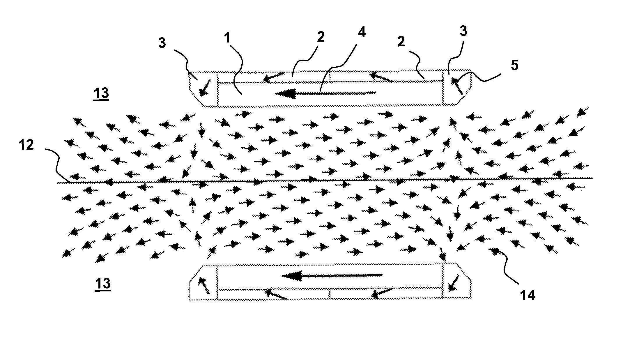 Permanent magnet structure for producing a uniform axial magnetic field