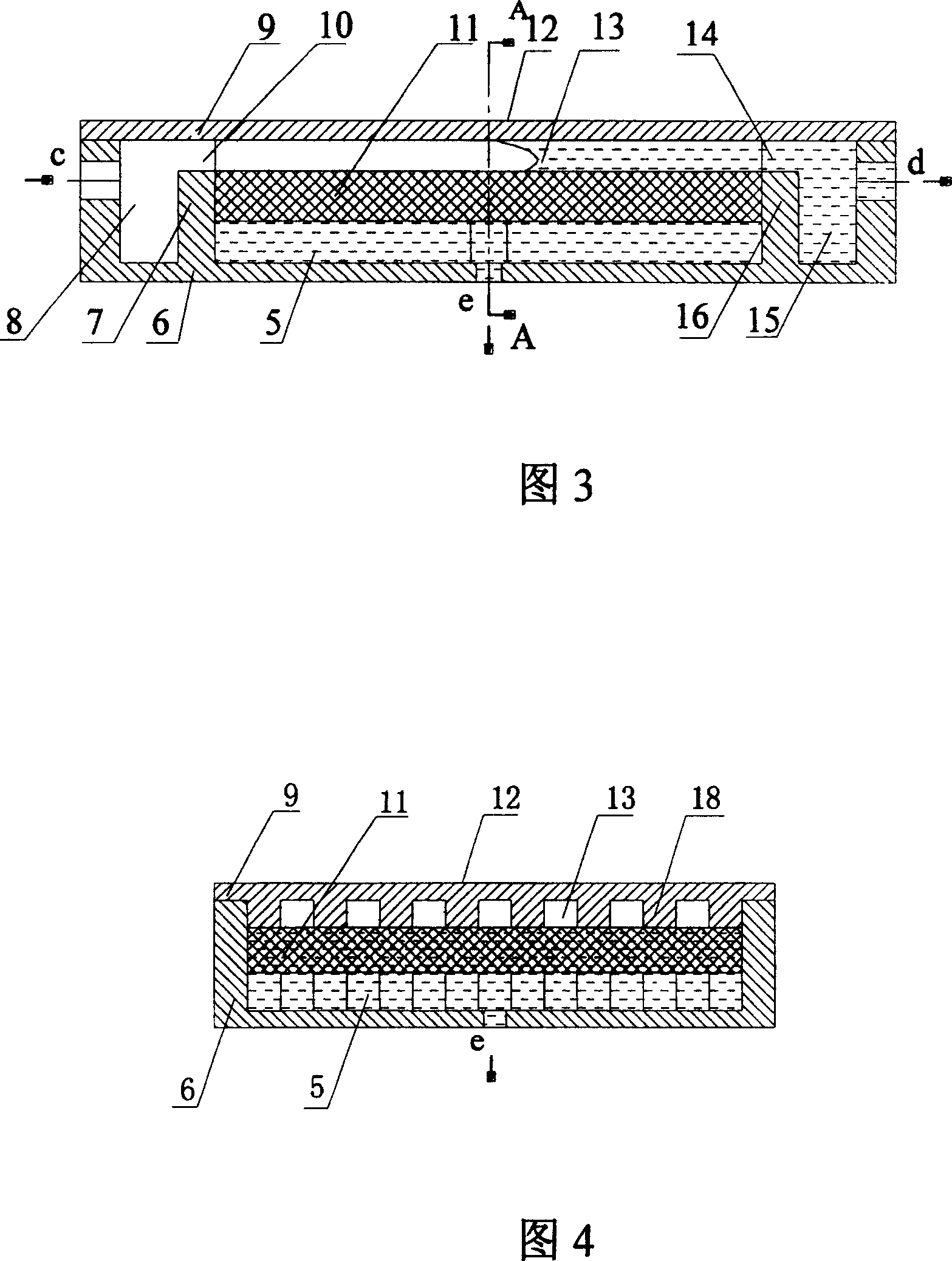 CPC system having plane type capillary core evaporator and condenser