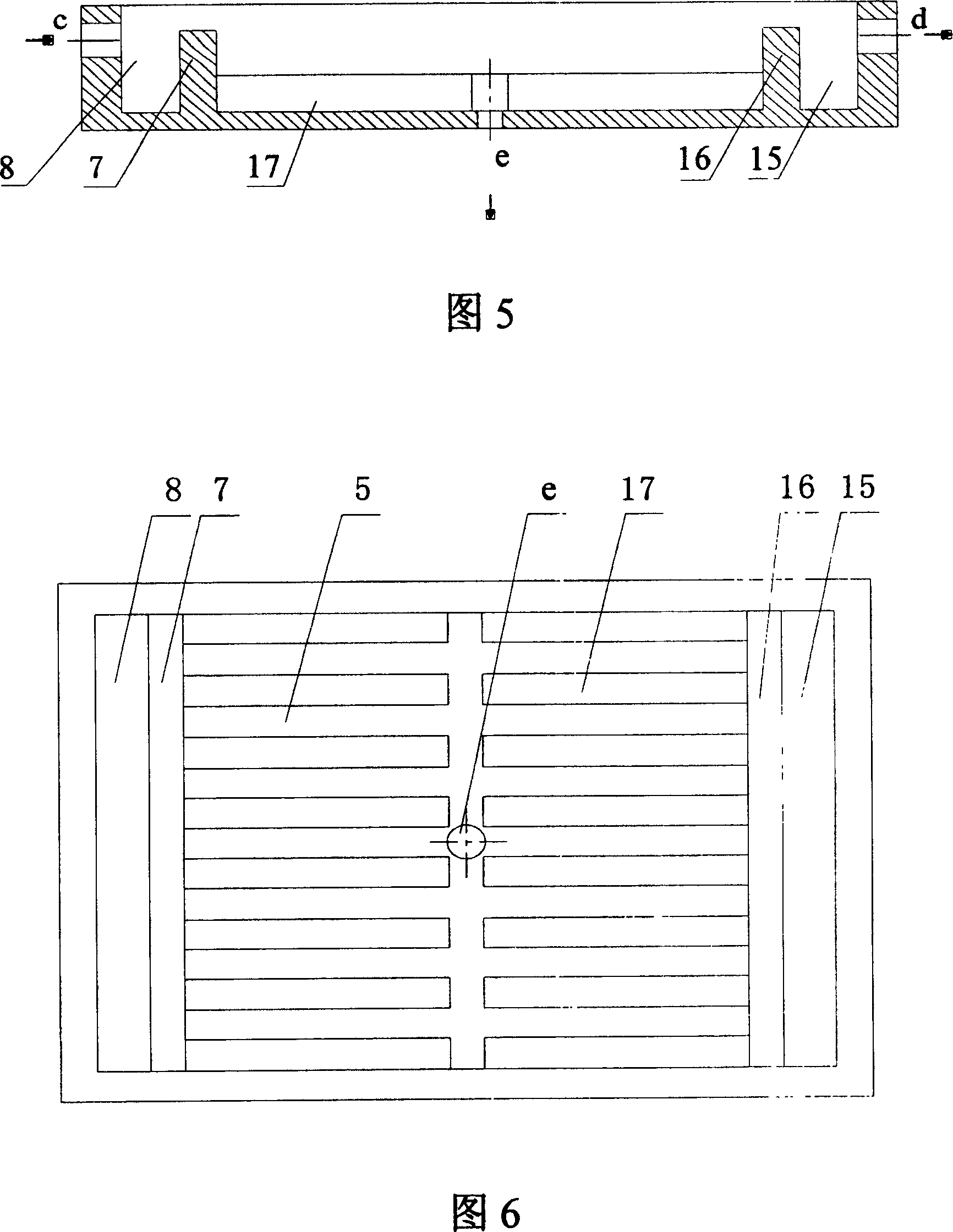 CPC system having plane type capillary core evaporator and condenser