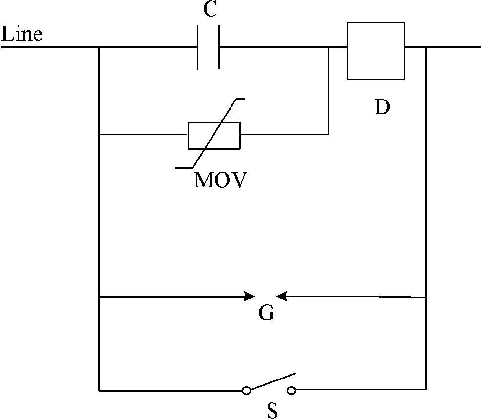Latent series compensation device