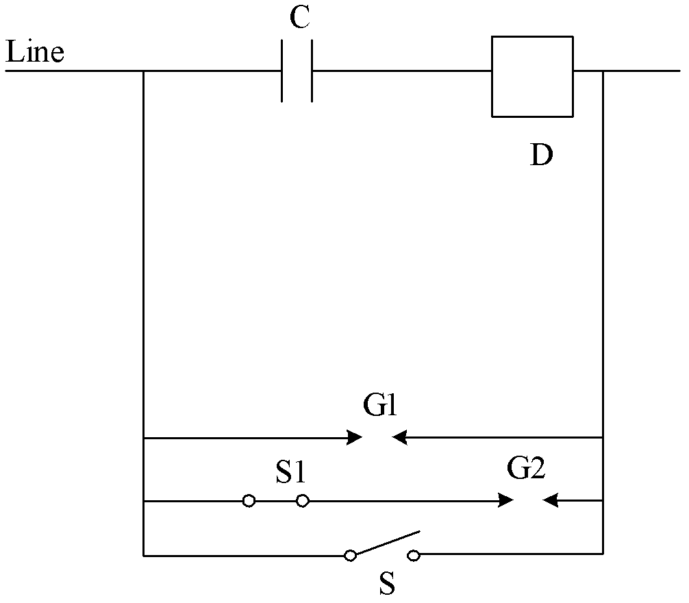 Latent series compensation device