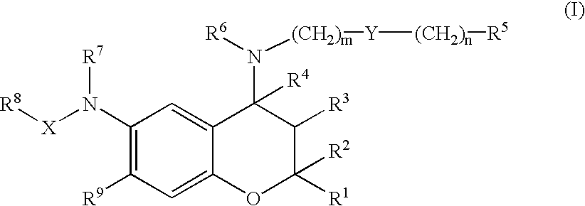 Benzopyran derivative