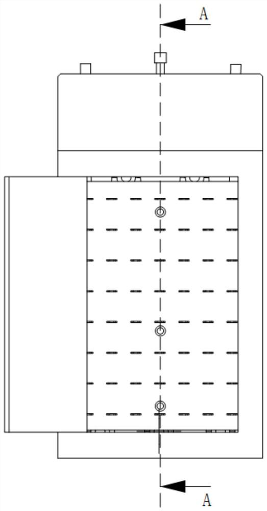 Cooling device for cable processing