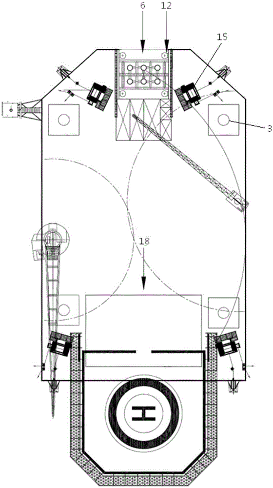 Relocatable self-elevating drilling production platform and self-installing and recycling method thereof