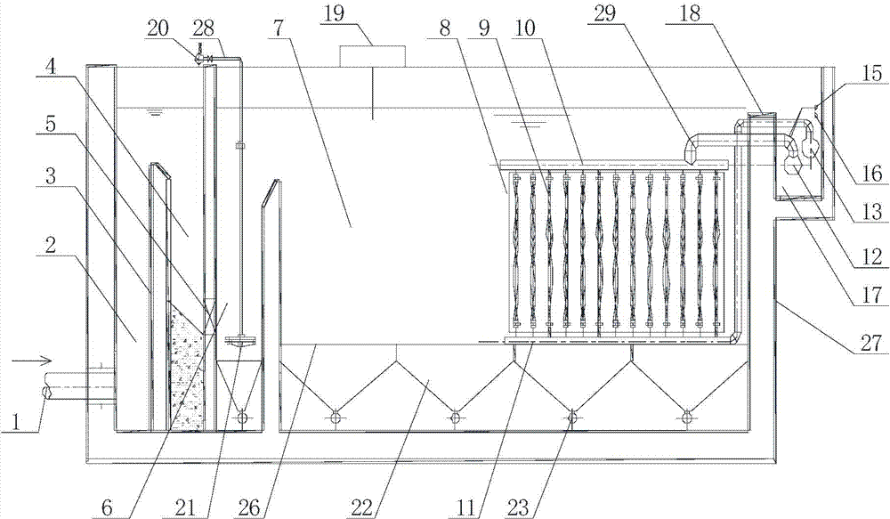 Air-flotation and membrane-filtration purification system
