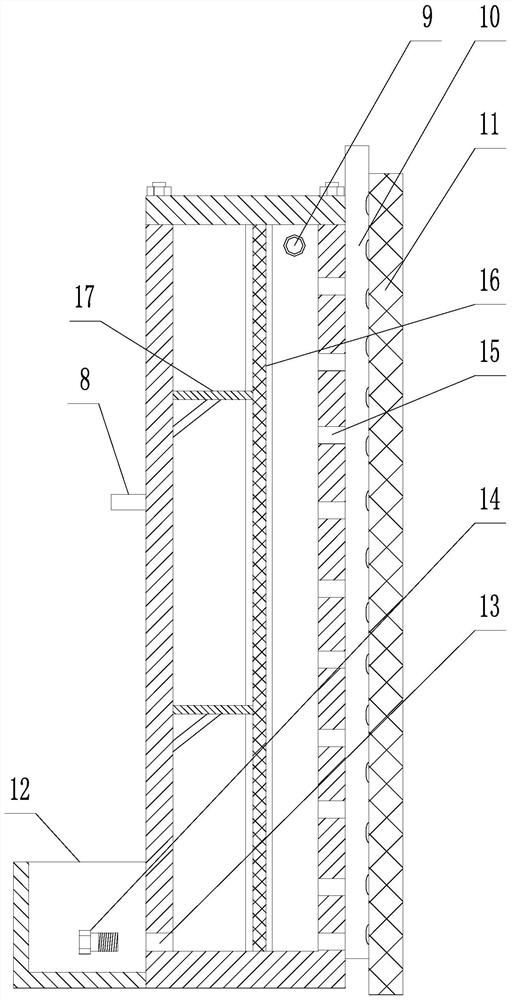 Construction device and a construction method for safe construction of underground structure