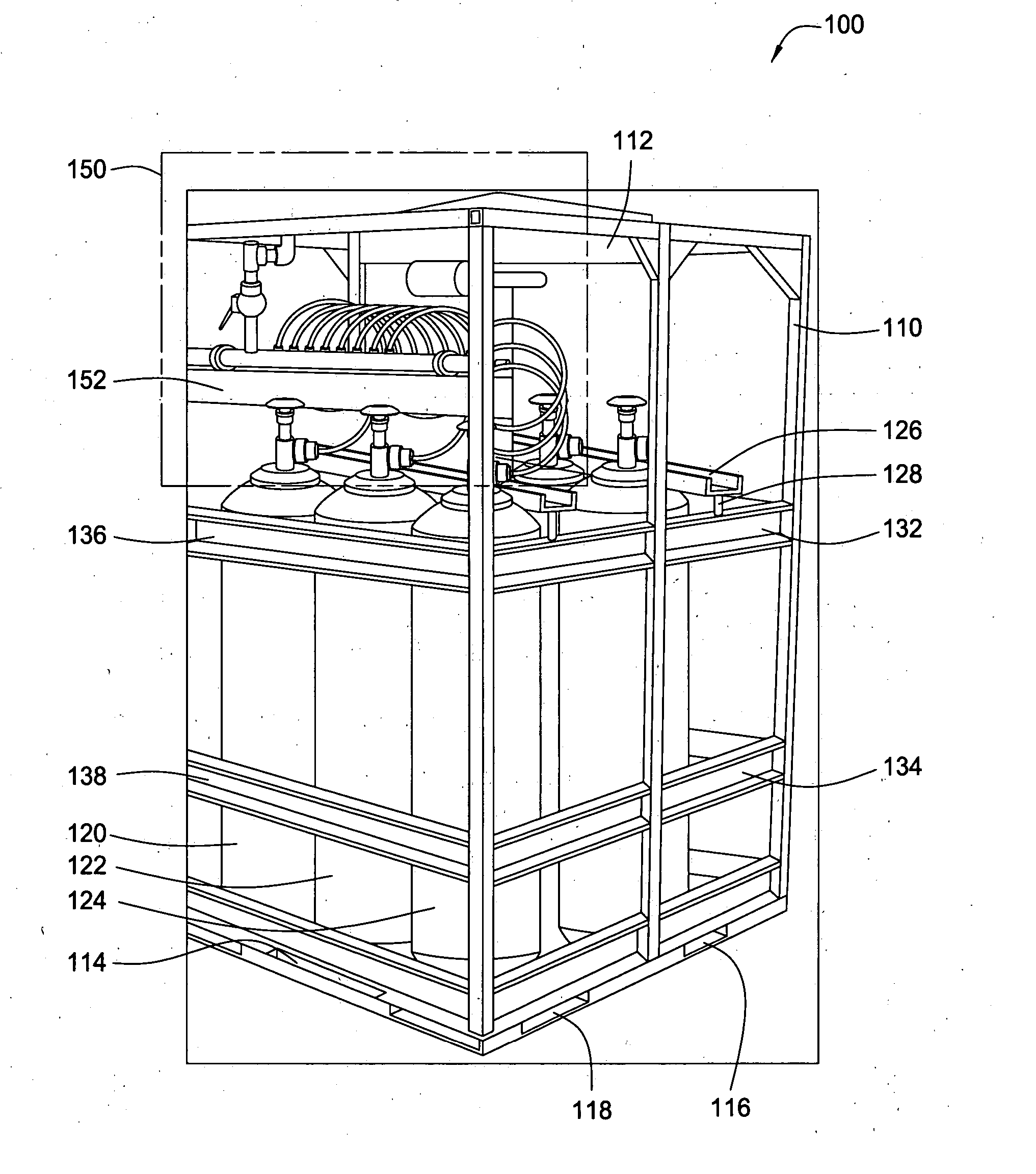 Acetylene cylinder manifold assembly