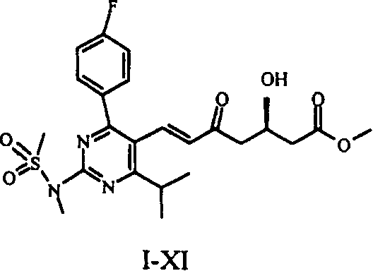 Method for preparing Rosuvastatin Calcium and key intermediate