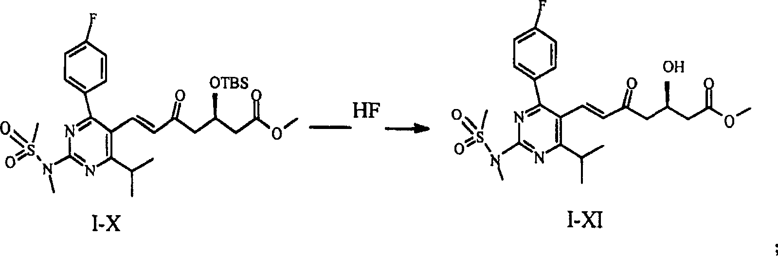 Method for preparing Rosuvastatin Calcium and key intermediate