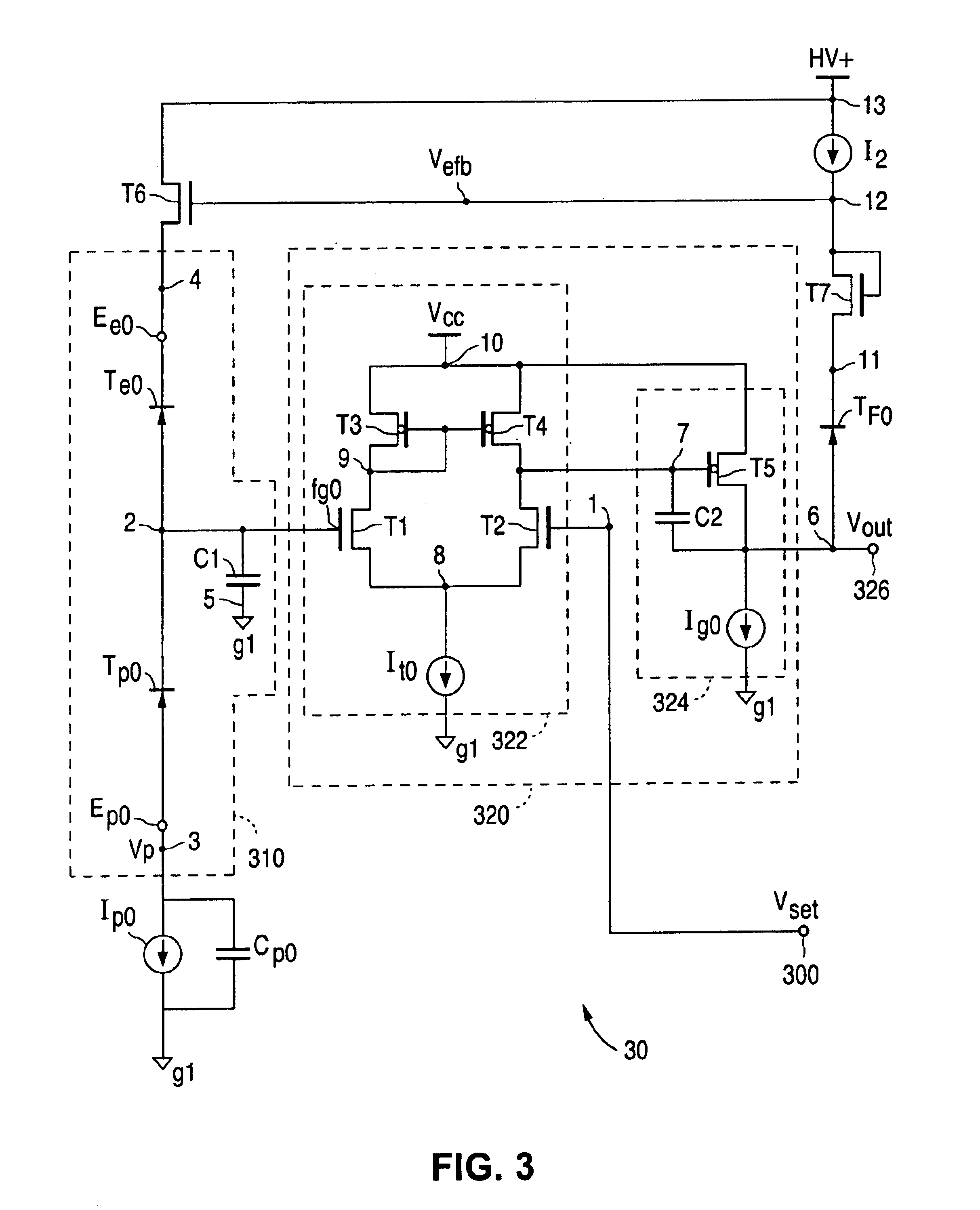 Tunnel device level shift circuit