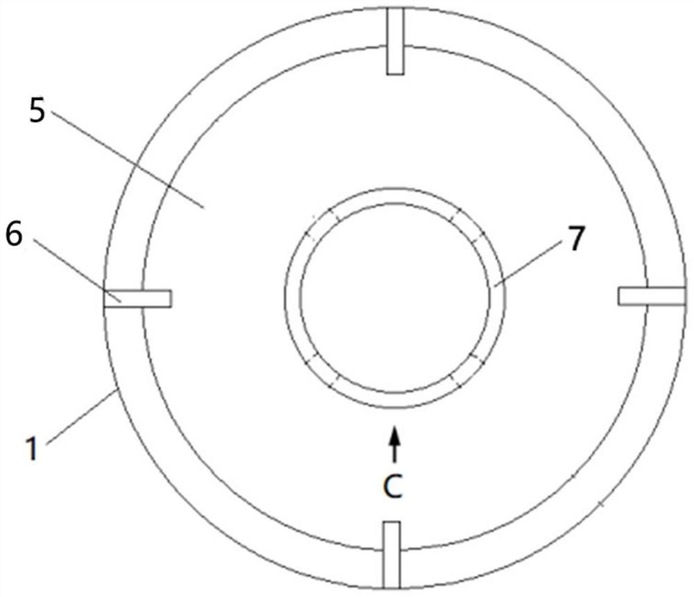 A kind of elution column and its elution method for whole fraction coal tar