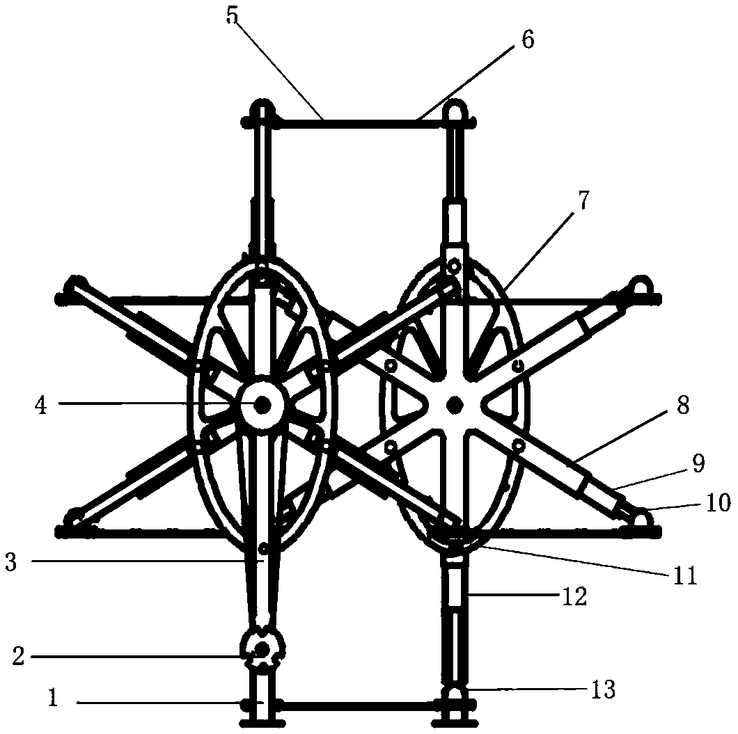 Bicycle parking space device