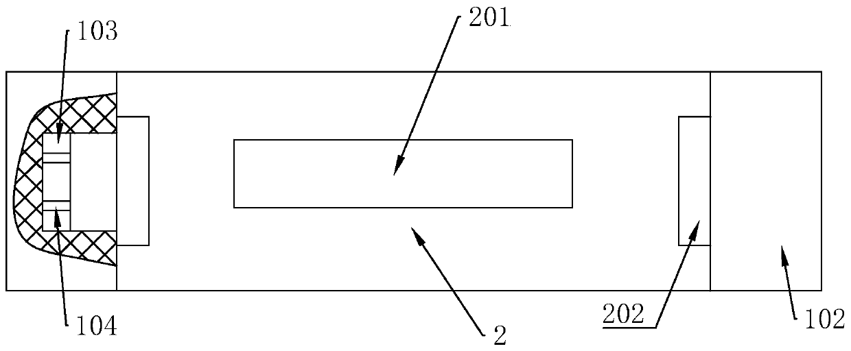 An electrical connection mechanism for a light effect panel