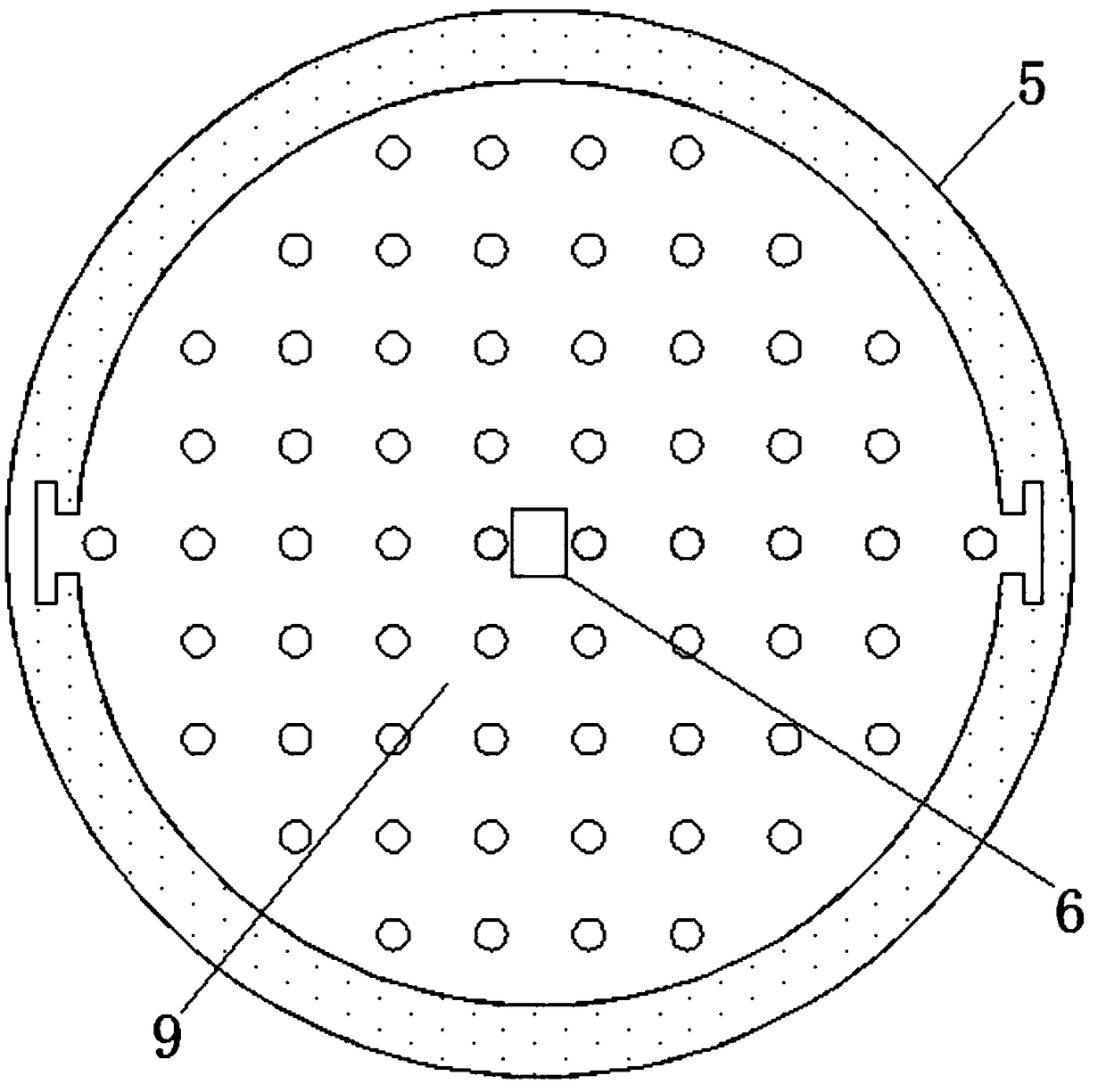 Intelligent rocking type particle machine