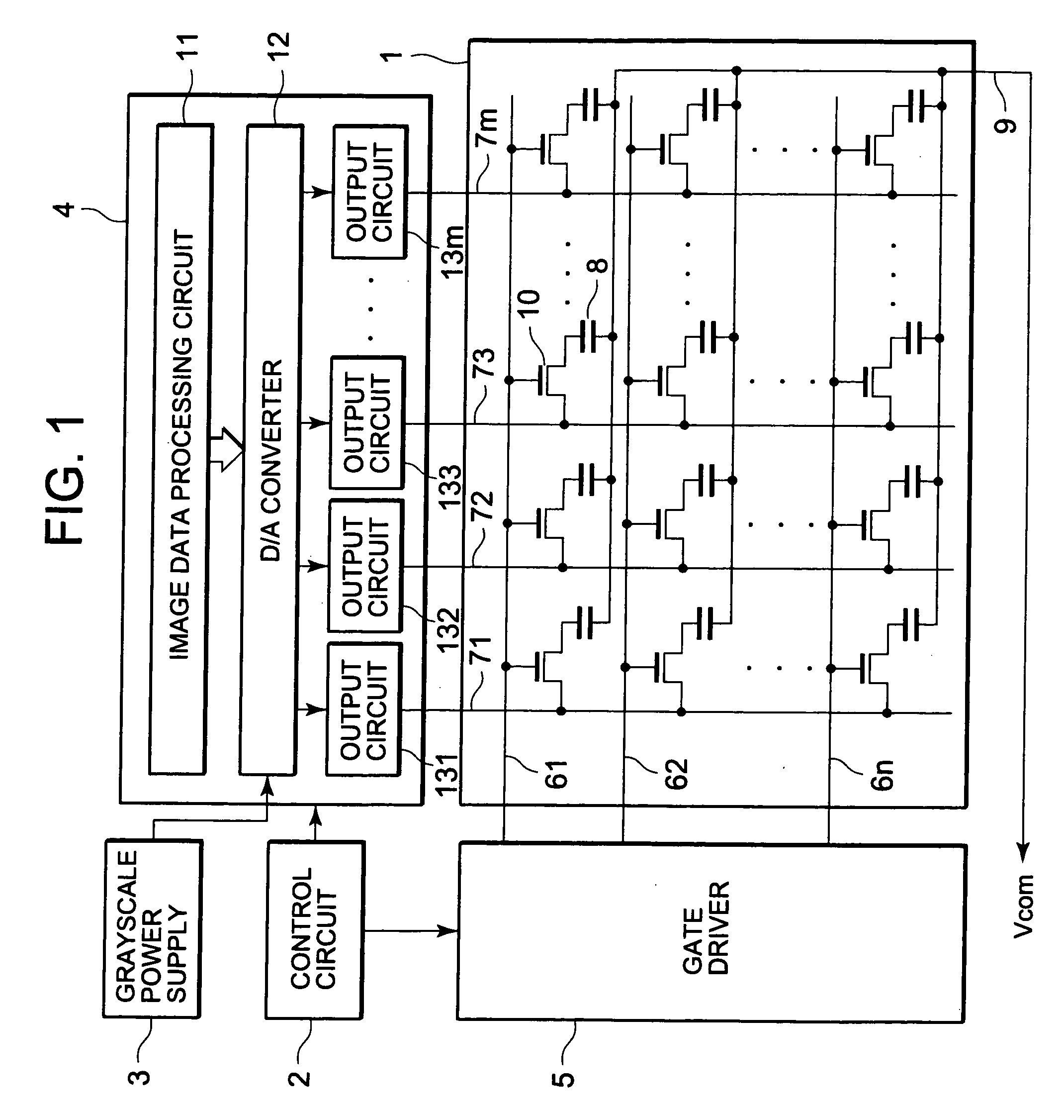 Capacitive load driving circuit, capacitive load driving method, and driving circuit for liquid crystal display device