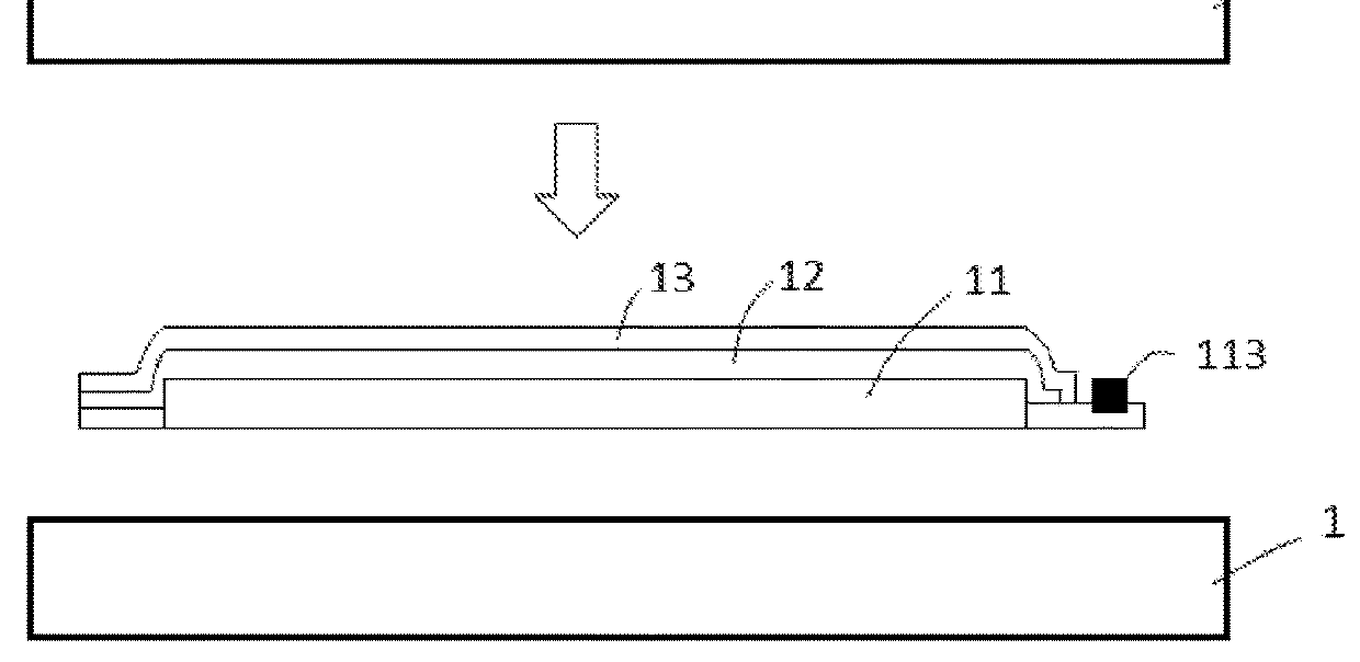 Display panel based on flexible organic light-emitting diode, seamless splicing display device and method for manufacturing the same