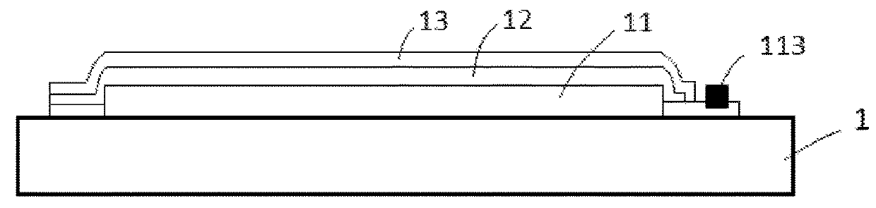 Display panel based on flexible organic light-emitting diode, seamless splicing display device and method for manufacturing the same