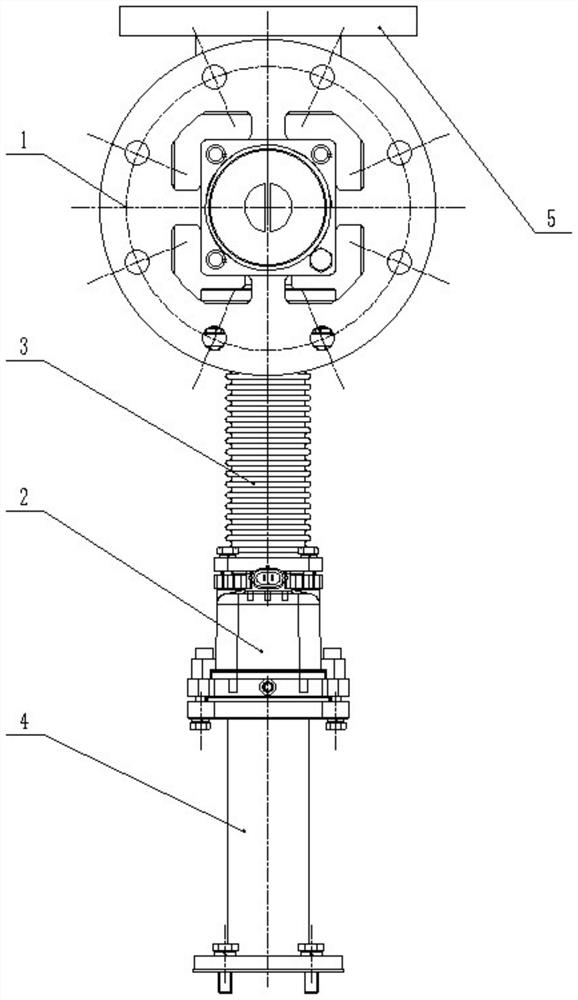 Natural gas supply device of engine