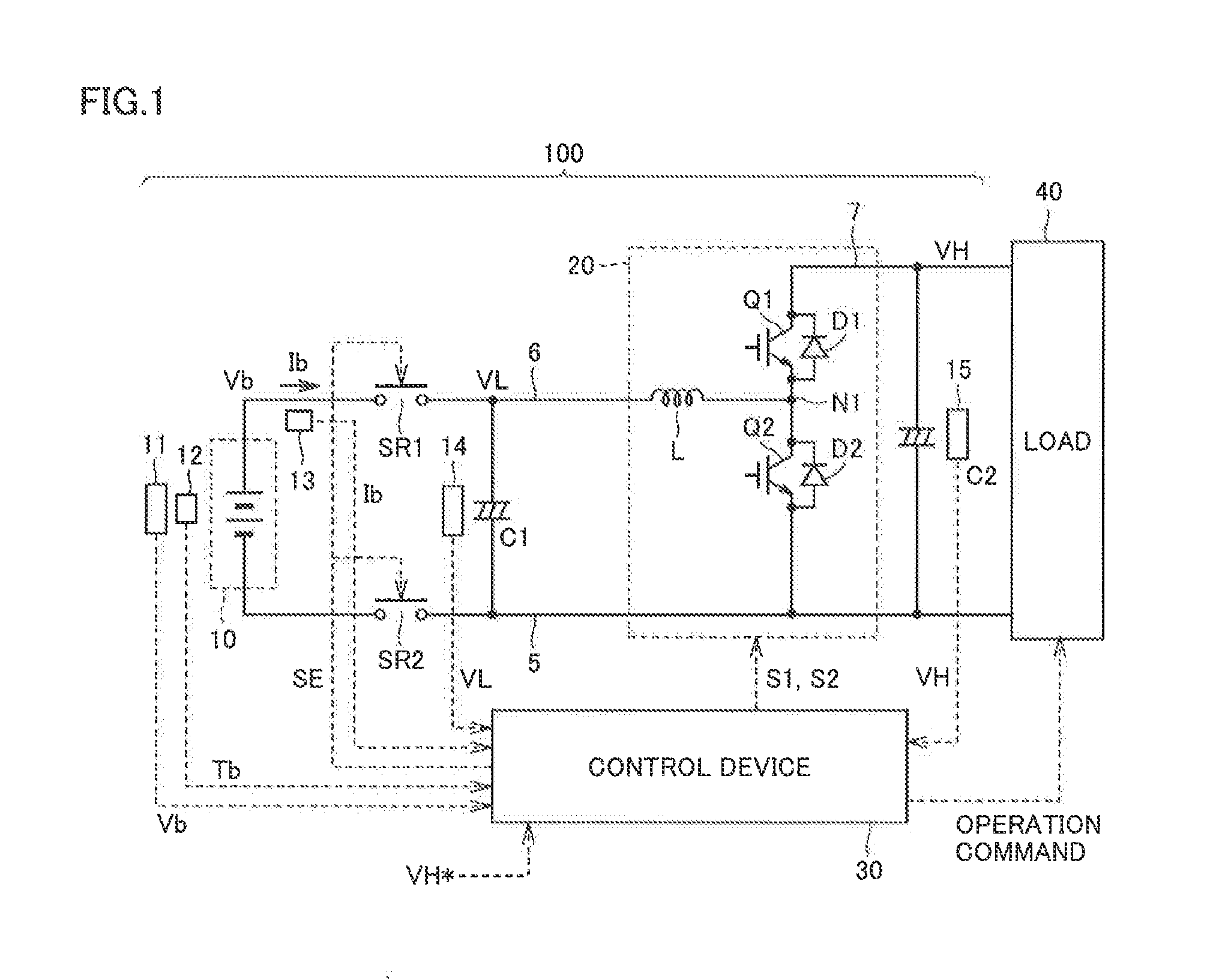 Power Supply System Applied to Electrically Powered Vehicle