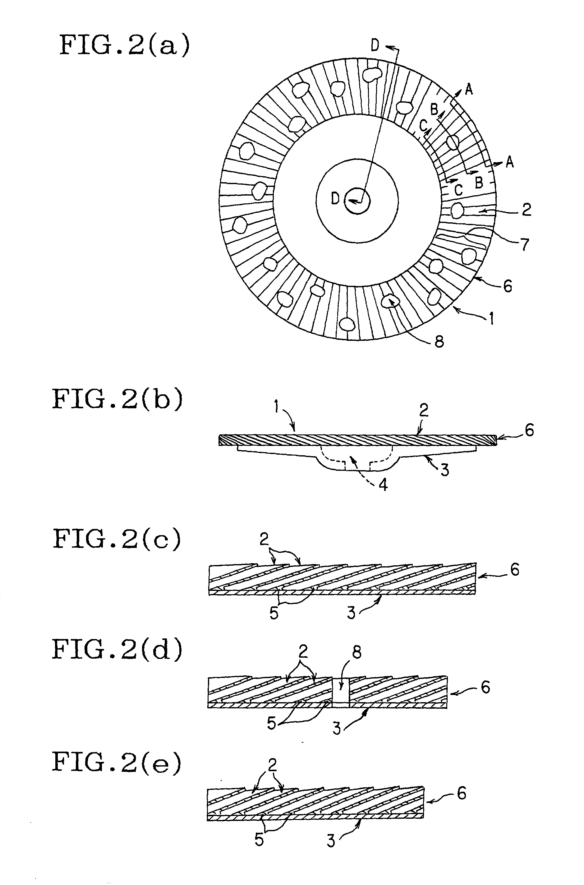 Soft polishing disc with holes and method of manufacturing the same