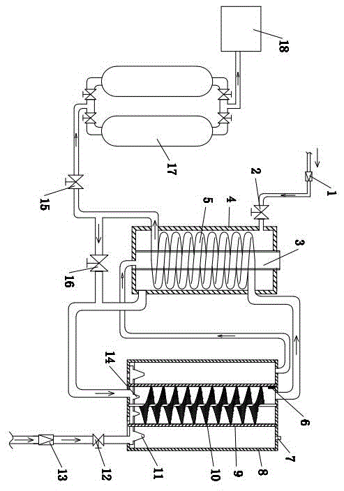 Application of ammonia to SOFC battery and application apparatus of application