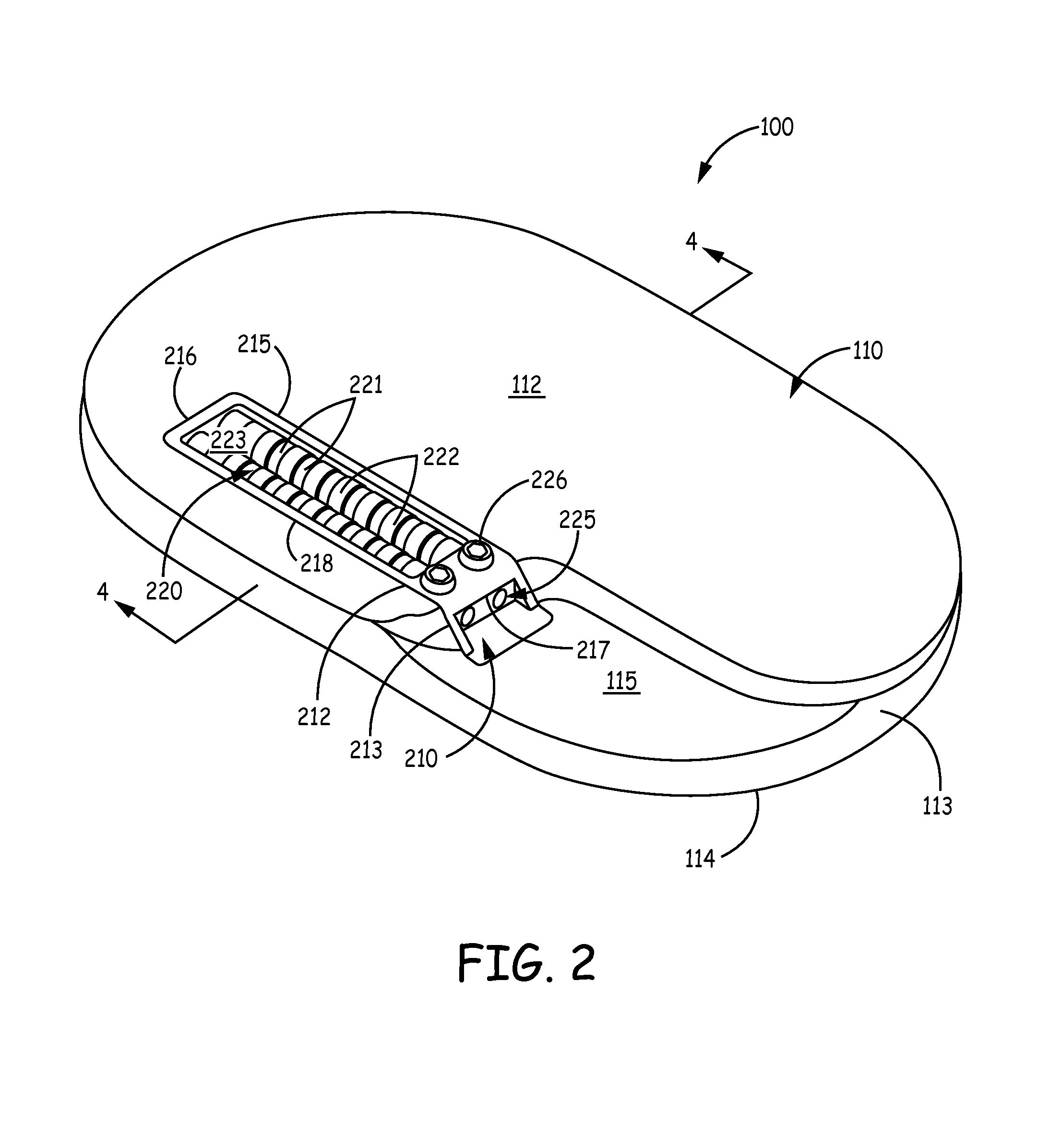 Implantable device with shield integrated lead connector