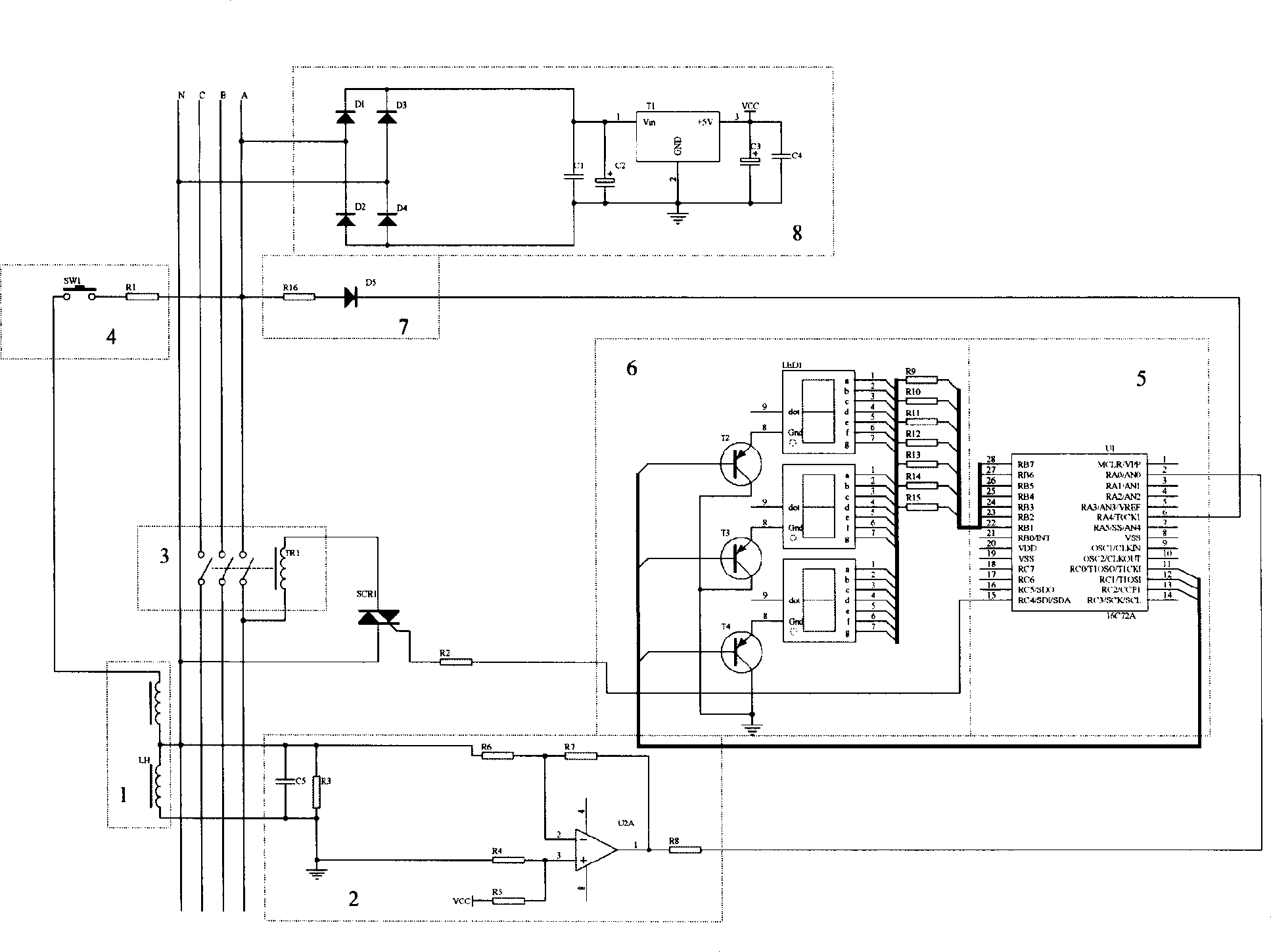 Automatic tracking protector for earth leakage and operation method thereof